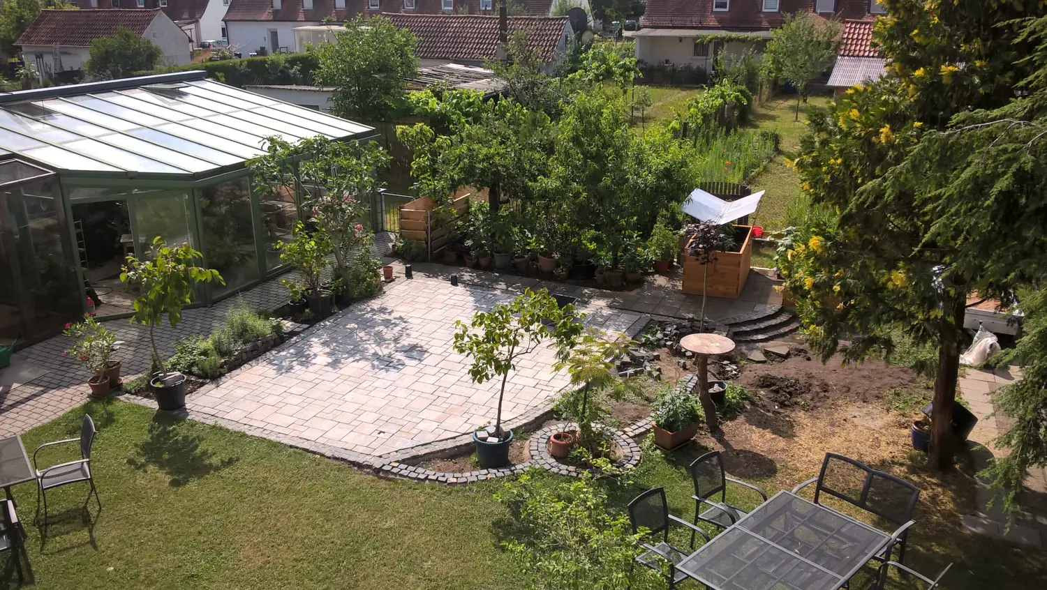 Krenzel – Garten und Landschaftsbau – Beispiele einer Gartenumgestaltung