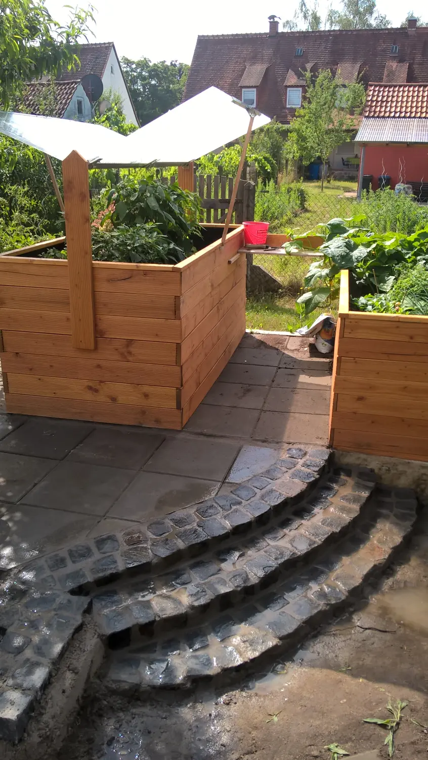 Krenzel – Garten und Landschaftsbau – Beispiele einer Gartenumgestaltung